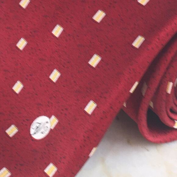 VERSACE CLASSIC SILK TIE - Picture 14 of 14